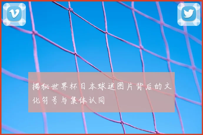 揭秘世界杯日本球迷图片背后的文化符号与集体认同